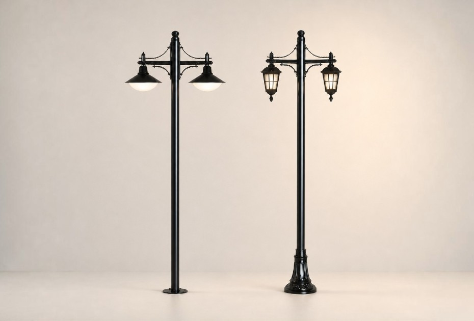 Stylish Garden Lighting Poles