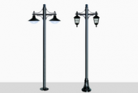 Stylish Garden Lighting Poles