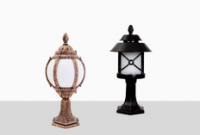 Decorative Bollard Garden Lighting