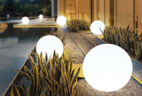 Acrylic Globe Sphere Garden Lights