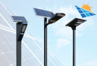 Pole-mounted Solar Lighting