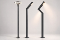 Modern Garden Pole Lighting