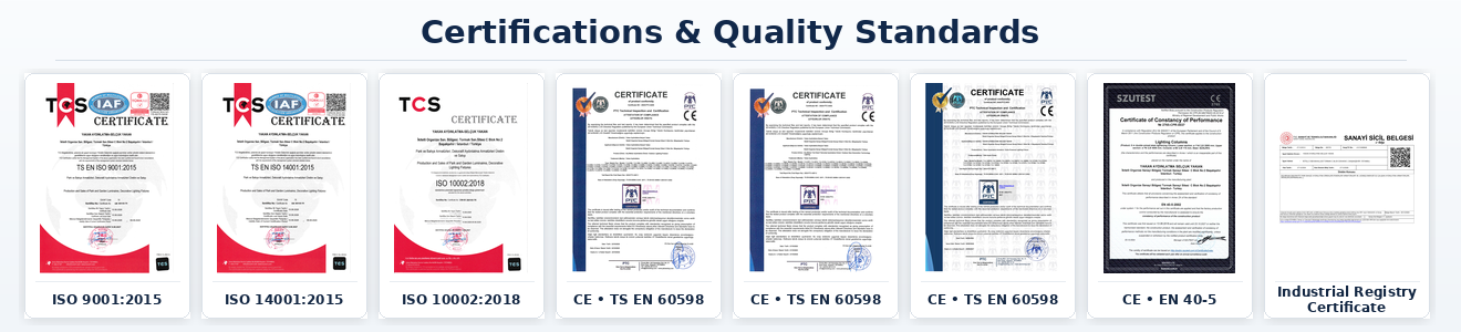 Certifications & Quality Standards
