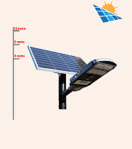 YKN Green Power 150W 200W Solar Street Light