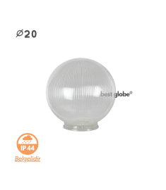 Replacement Globe with 20 cm Prismatic Acrylic Globe