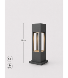 Bollard Aydınlatma Anıt Model 12X12XH40cm BT-400MM Garden Light