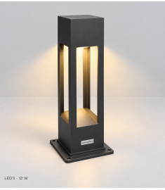 Pathway Bollard Light with 12W