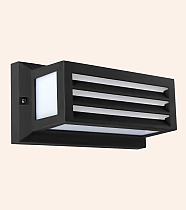 PLASTİK AYDINLATMA ULTRA PANJURLU APLİK ŞAPKALI E27