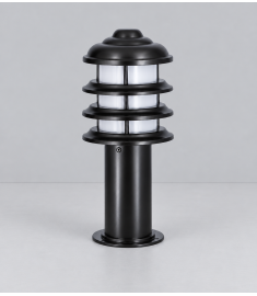 Outdoor Pillar Light with Tube Base