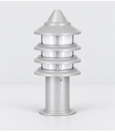 Outdoor Pillar Light with Tube Base