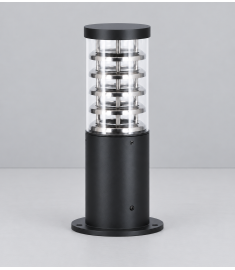 Outdoor Lighting Fixture with Globe, Tube Base, Separator