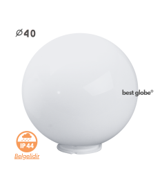 Replacement Globe with 40 cm Opal Acrylic Globe