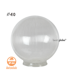 Replacement Globe with 40 cm Prismatic Acrylic Globe