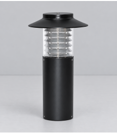 Outdoor Lighting Fixture with Globe, Tube Base, Short, Separator