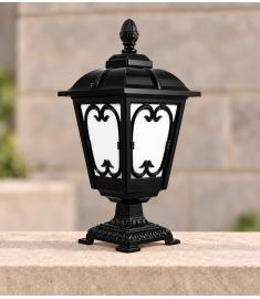 Outdoor Pillar Light with Lantern