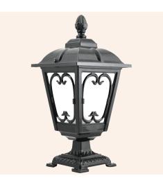 Outdoor Pillar Light with Lantern