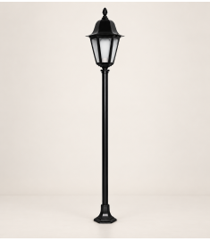 Pathway Bollard Light with Hexagonal Base, Tube Base, 42 mm Tube