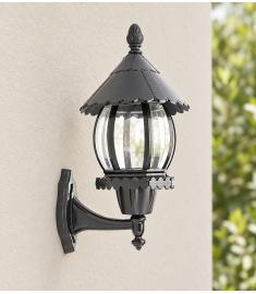 Single Arm Outdoor Wall Light with Shade