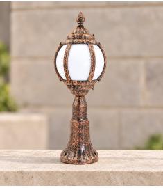 Outdoor Pillar Light with Lantern