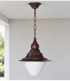 Pendant Light with Teardrop Opal Globe, Shade