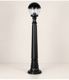 Pathway Bollard Light with Tiered Globe