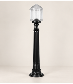 Pathway Bollard Light with Prismatic Globe