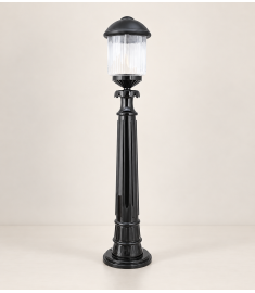 Pathway Bollard Light with Prismatic Globe