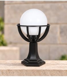 Outdoor Pillar Light with Hexagonal Base
