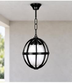 Pendant Light with 25 cm Opal Globe