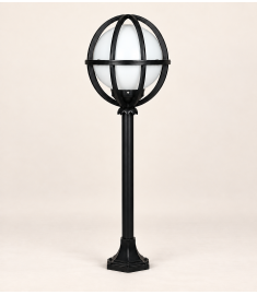 Pathway Bollard Light with Hexagonal Base, Tube Base
