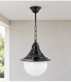 Pendant Light with 20 cm Opal Globe, Shade