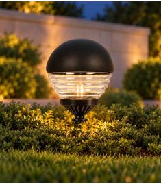 Garden Stake Light with 20 cm Tiered Lantern