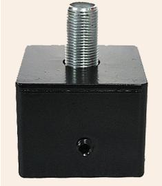Tube Adapter with Tube Base, 3/8 Threaded