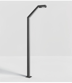 Single Arm Outdoor Light Pole