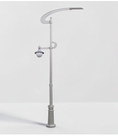 Outdoor Wall Light with Cast Base