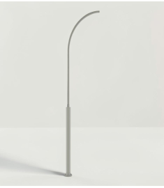 Single Arm Outdoor Light Pole