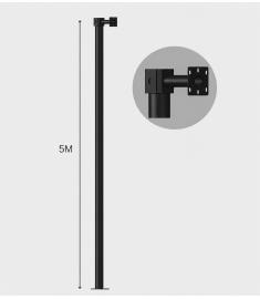 Camera Pole with Tube Base