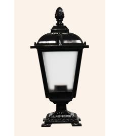 Outdoor Pillar Light with Lantern