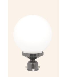 Replacement Globe with 20 cm Opal Globe, Ribbed
