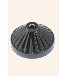 Replacement Globe with Globe, Ribbed, 3/8 Threaded