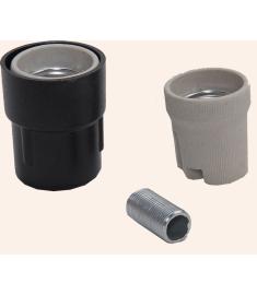 Socket Cover with E27, 3/8 Threaded