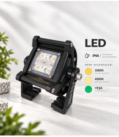 Garden Spike Light with 12W, 3000K, Warm White
