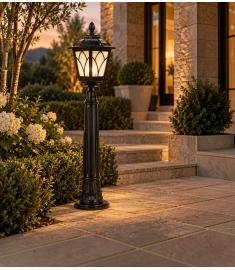 Pathway Bollard Light with Lantern