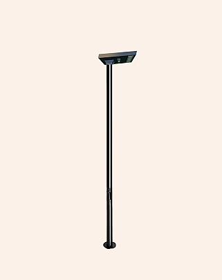 Y.A.125130 - Pole-mounted Solar Lighting