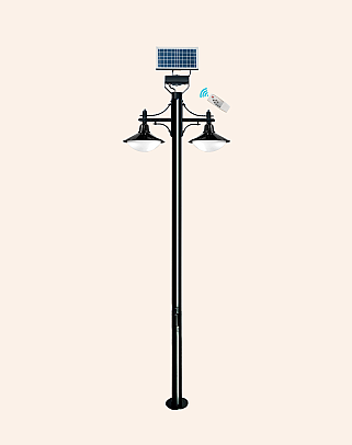 Y.A.125114 - Pole-mounted Solar Lighting