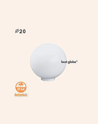 Y.A.7620 - Acrylic Globe Ball Light