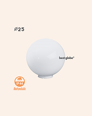Y.A.7625 - Acrylic Globe