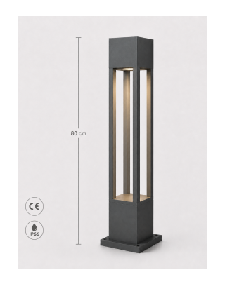 Y.A.26500 - Modern Bollard Lawn Lights
