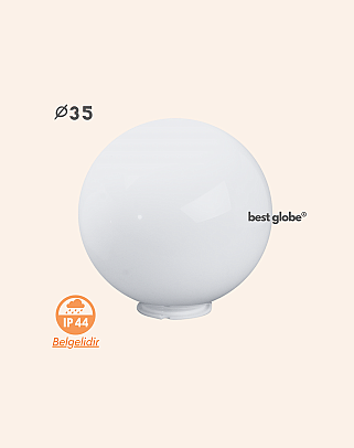 Y.A.7635 - Acrylic Globe Sphere Garden Lights