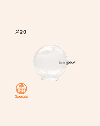 Y.A.7520 - Acrylic Globe Sphere Garden Lights